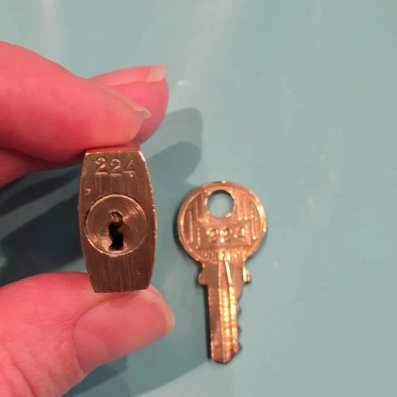 Louis Vuitton Gold Padlock with Key #224 - Picture 2 of 5